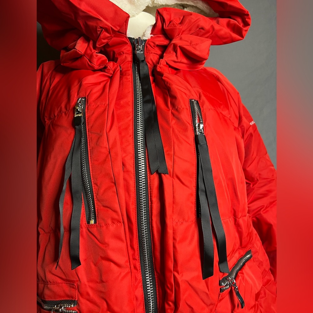 Orolay Down Winter Coat Red